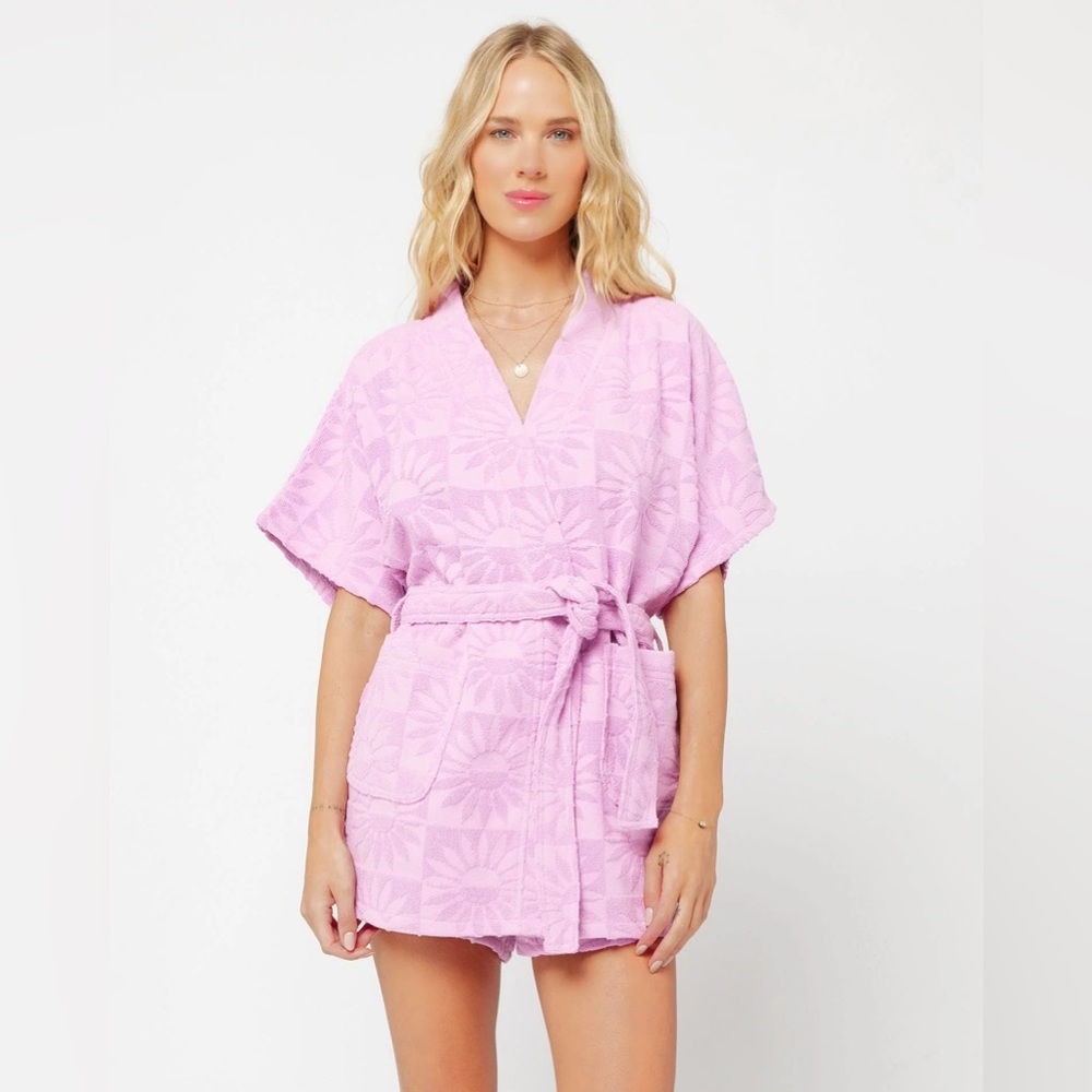 Make offer! NWT L*Space Soleil Robe with Floral pattern